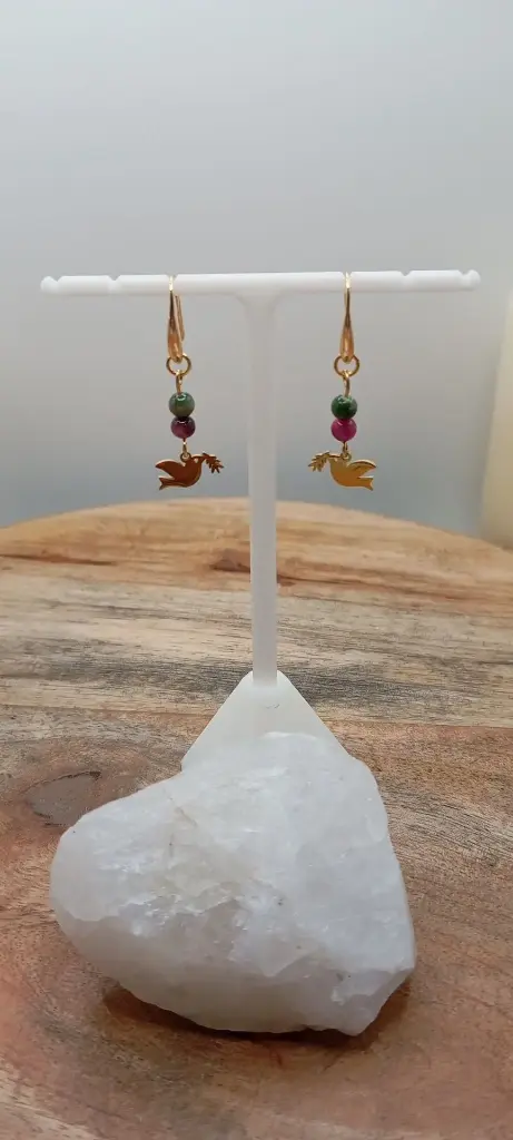 BOUCLES D'OREILLES ESPRIT SAINT