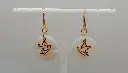 Boucles d'oreilles doré Saint Esprit