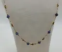 Collier Perles et Croix horizontale