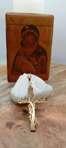 Collier Croix Arbre de Vie