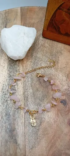 Bracelet Quartz Rose